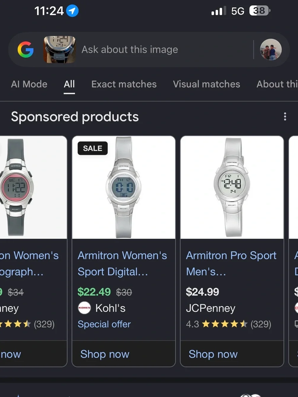 Armitron Pro‎ Sport Women's Digital Chronograph